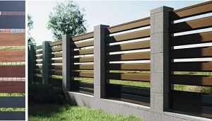 PANEL OGRADA antracit RAL-7016 8 kom, 200 cm