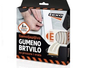 TEXO BRTVILO GUMENO E-PROFIL BIJELO 6 m