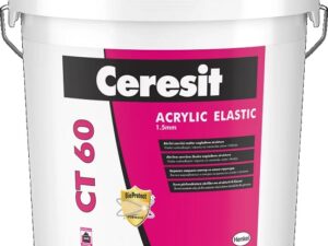 ŽBUKA CT60 1,5 mm 25 kg AKRILNA BIJELA CERESIT