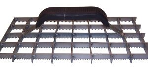 LORENČIĆ GLETER rešetkasti nazubljeni 280x140 mm Z0772502