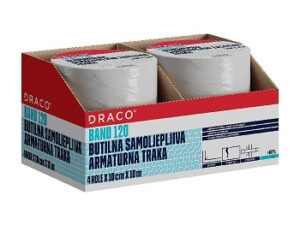 DRACO BAND 120 10 cm SAMOLJEPLJIVA TRAKA ZA HIDROIZOLACIJU 10 m